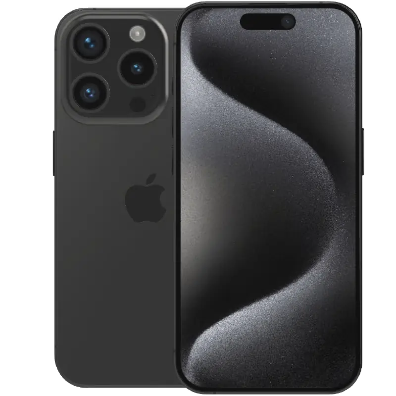 Titanium-kant, men sprucken skärm? Din iPhone 15 Pro förtjänar proffsigt skärmbyte. Vi fixar det – snabbt och säkert.