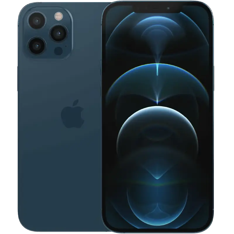 Snabb, säker reparation av iPhone 12 Pro Max med skärmbyte, batteribyte och byte av baksida.