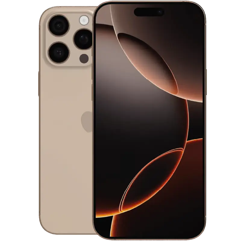 Snabb och professionell reparation för iPhone 16 Pro Max: skärm, batteri, kamera och baksida åtgärdas med omsorg.