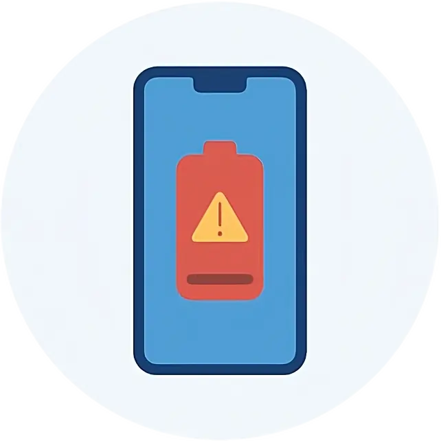 Kort batteritid? Vi byter batteri snabbt, säkert och professionellt; använder kvalitetsceller, testar enheten, ger garanti och förbättrar driftstiden märkbart billigt.