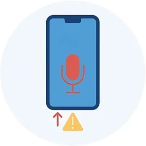 Funkar inte din mikrofon? Vi byter den snabbt och noggrant, testar ljudet, använder kvalitetsdelar, ger garanti och återställer samtalskvaliteten professionellt till normalt pris.