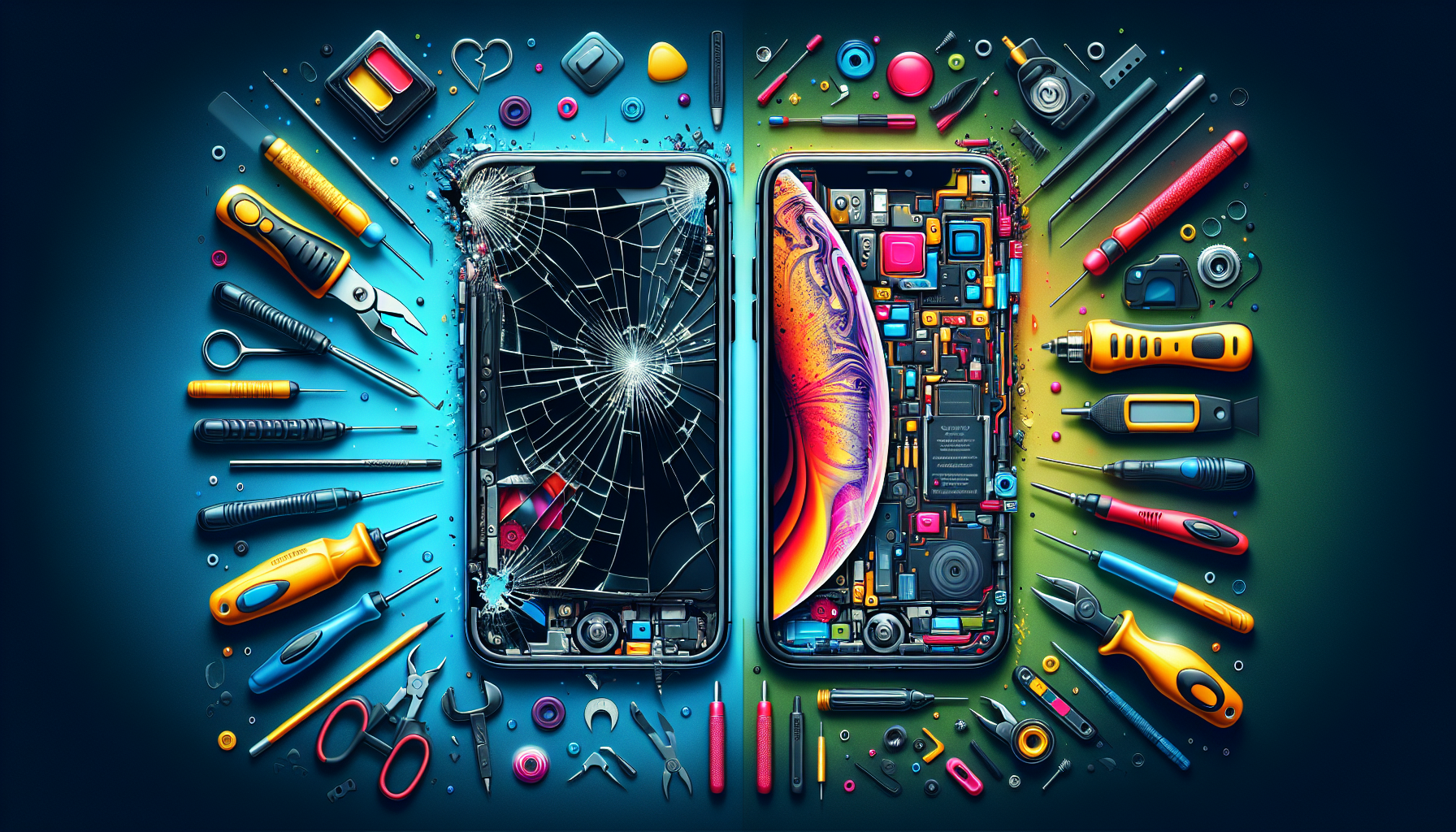 iPhone skärm reparation – komplett guide, kostnader och tips