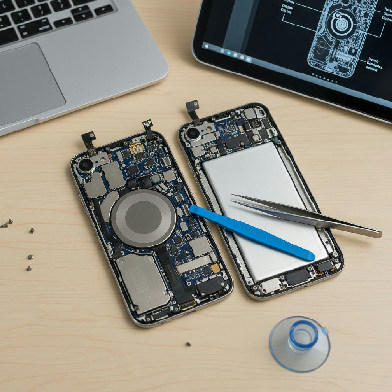 Byta baksida iPhone själv — steg för steg, risker och smarta tips