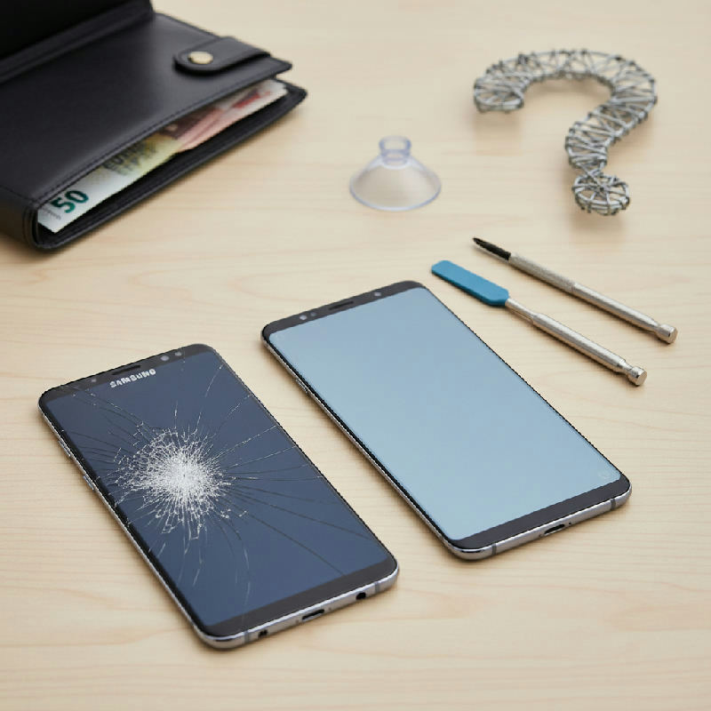 Byta skärm Samsung pris – vad det kostar, alternativ och smarta tips