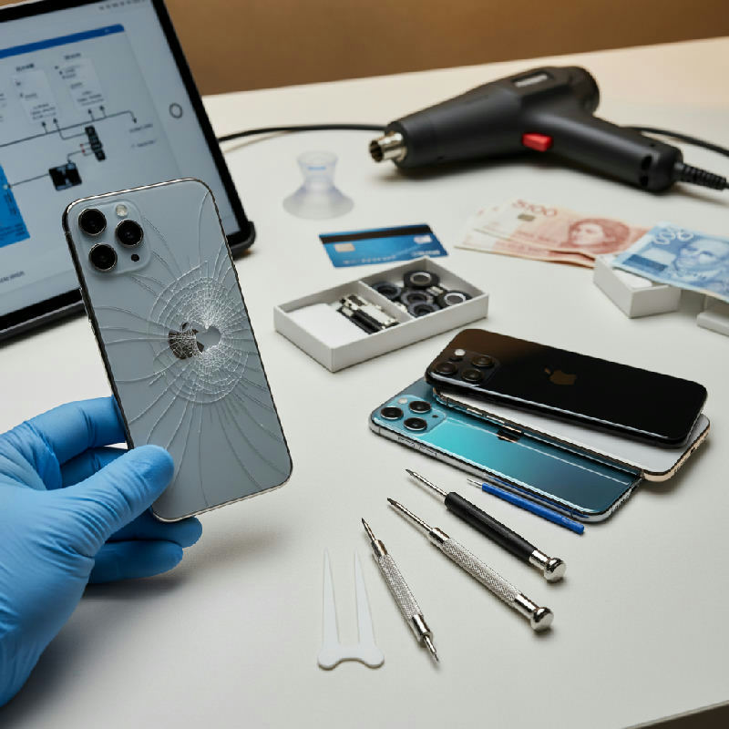 Laga iPhone baksida pris – guide till kostnad, alternativ och smarta val
