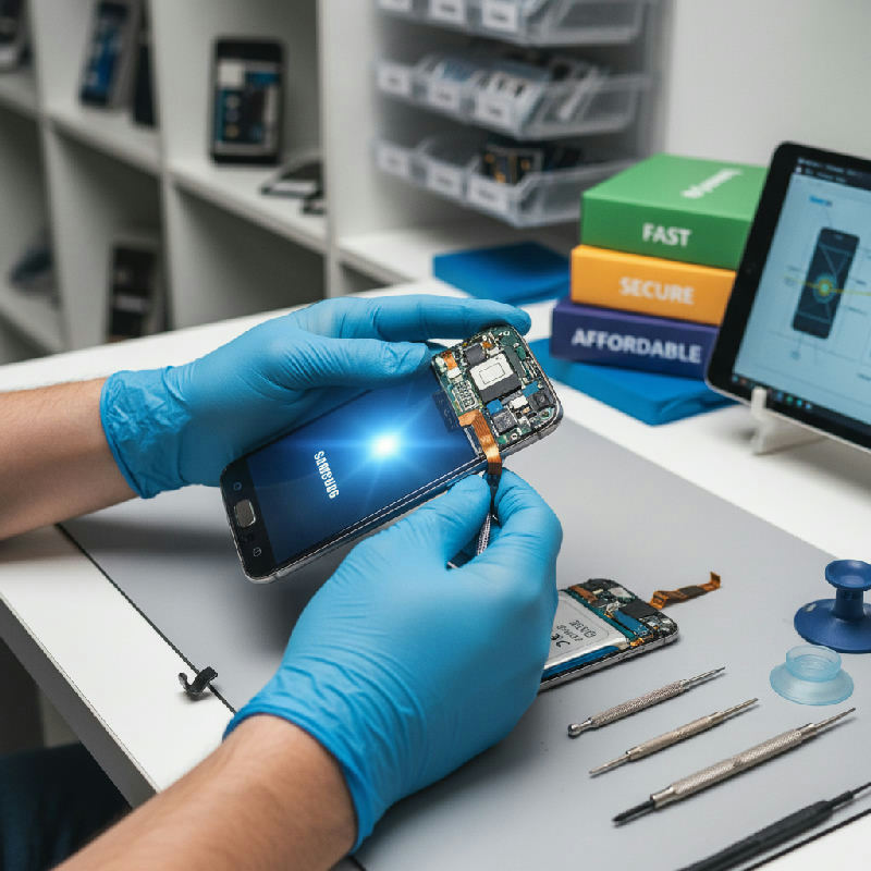 Laga mobil Samsung – guide till snabb, säker och prisvärd reparation