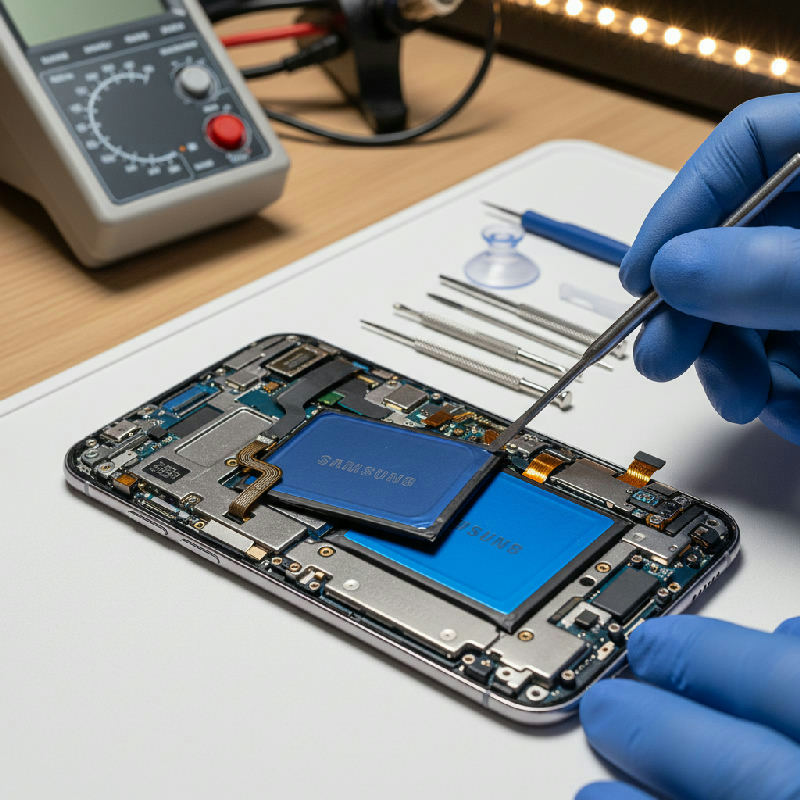 Samsung S25 batteribyte originaldelar — guide, kostnad och rekommendationer