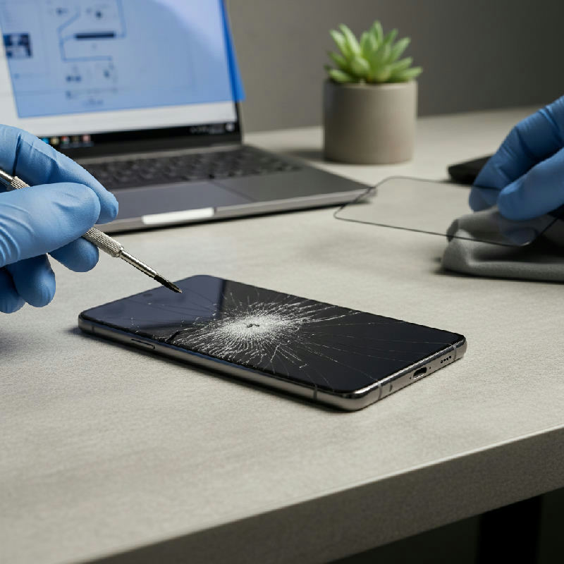 Sprucken display Samsung Galaxy S24 Ultra – vad du bör göra, reparationsalternativ och förebyggande tips