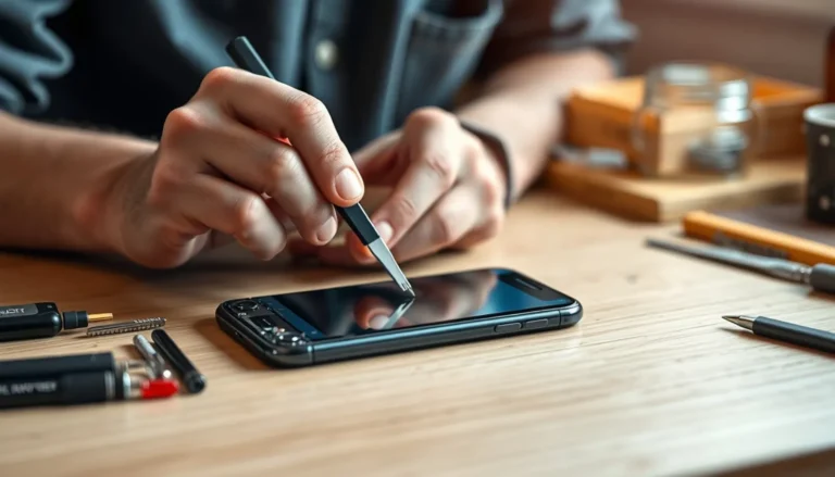 iPhone-sidoknapp fastnar