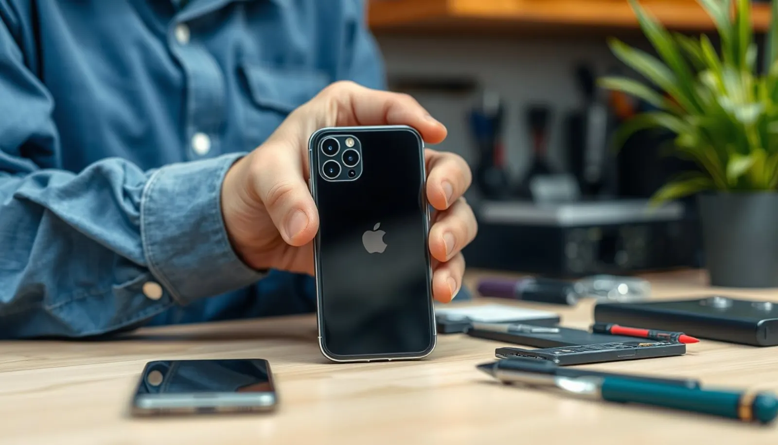Laga iPhone 12 Bakre Kamera