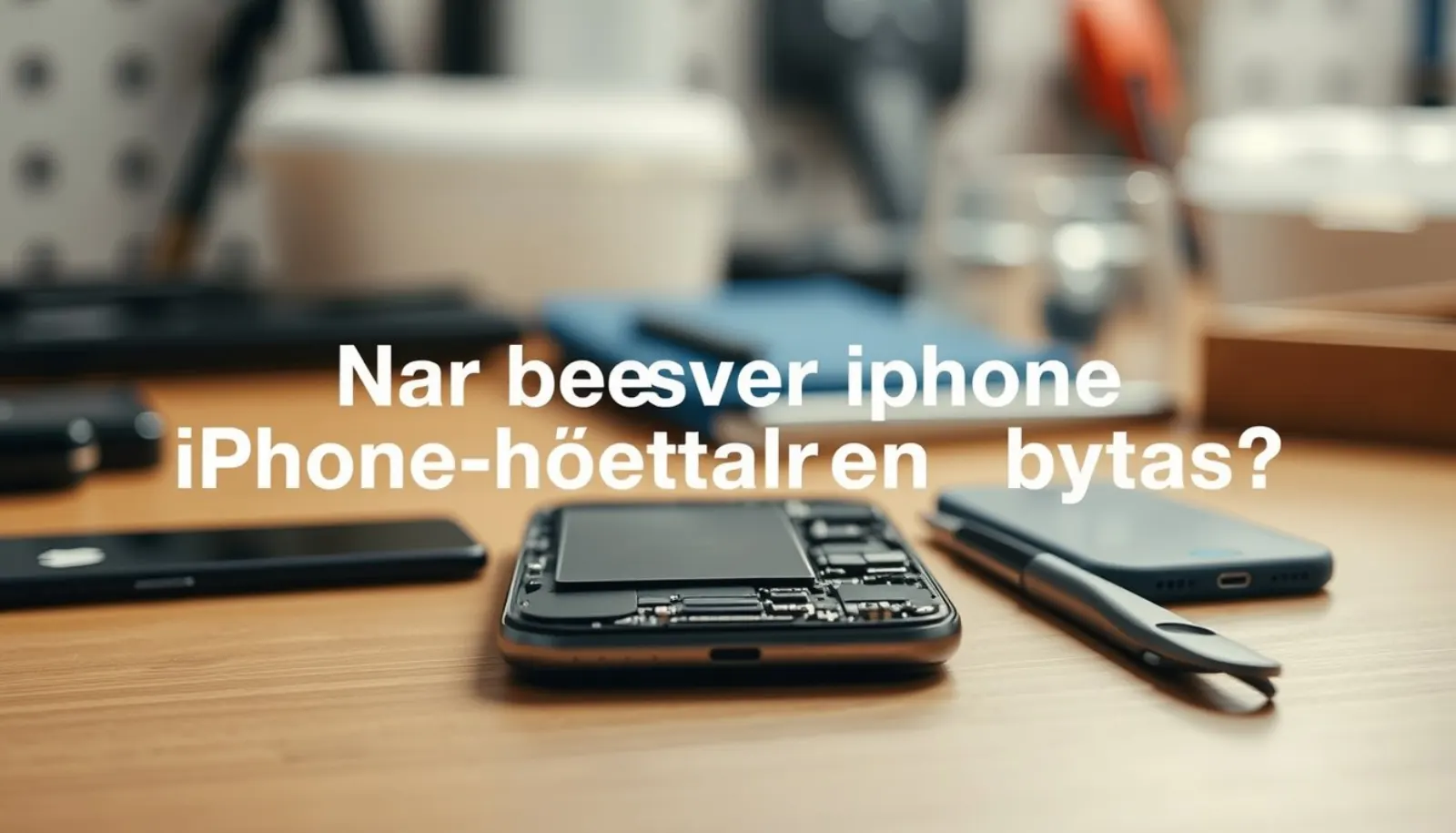 När behöver iPhone-högtalaren bytas?