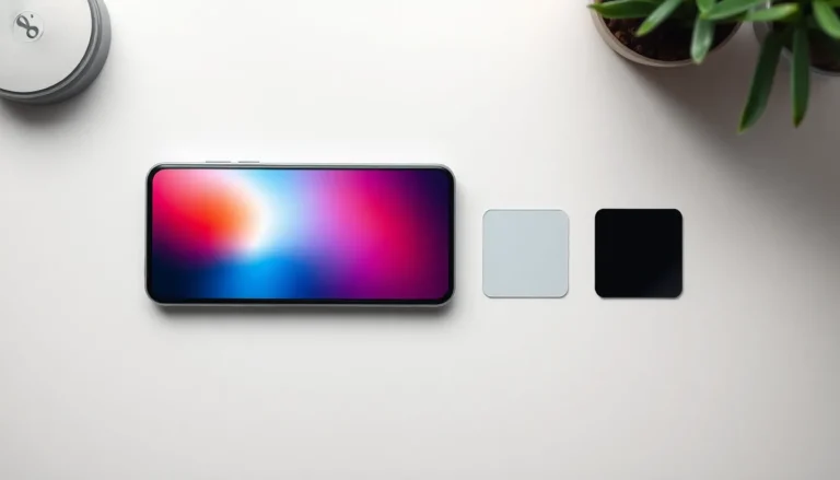 Flera typer av skärmskydd jämförda bredvid en iPhone