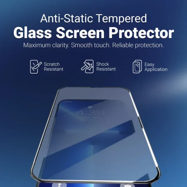 Bulldog iPhone 15 skärmskydd